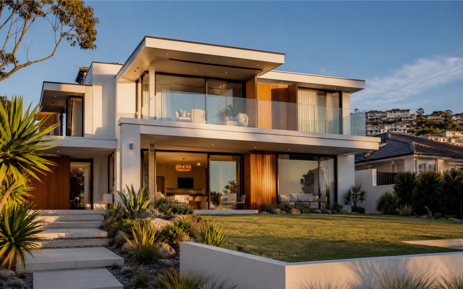 Modern coastal Australian home